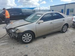 Toyota salvage cars for sale: 2003 Toyota Camry LE