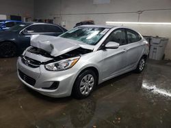 Salvage cars for sale at Elgin, IL auction: 2015 Hyundai Accent GLS