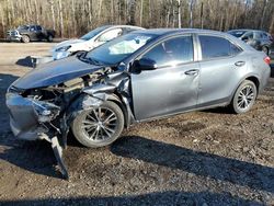 2017 Toyota Corolla L en venta en Cookstown, ON