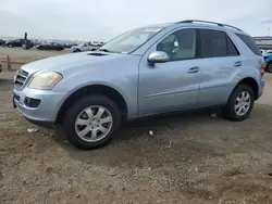 Mercedes-Benz m-Class salvage cars for sale: 2007 Mercedes-Benz ML 350