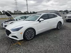 Salvage cars for sale at Riverview, FL auction: 2021 Hyundai Sonata Limited