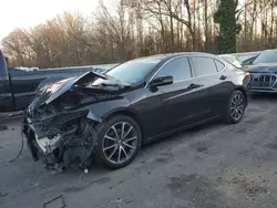 Acura Vehiculos salvage en venta: 2015 Acura TLX Tech