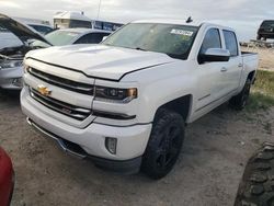 Salvage cars for sale at Riverview, FL auction: 2018 Chevrolet Silverado K1500 LTZ