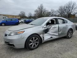 Salvage cars for sale at Baltimore, MD auction: 2012 Acura TL