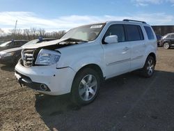 Salvage cars for sale at New Britain, CT auction: 2015 Honda Pilot Touring