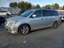 Salvage cars for sale at Mendon, MA auction: 2008 Honda Odyssey Touring