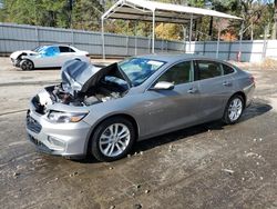 Chevrolet salvage cars for sale: 2018 Chevrolet Malibu LT