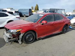 Toyota salvage cars for sale: 2020 Toyota Camry SE