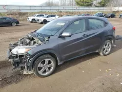 Salvage cars for sale at Davison, MI auction: 2017 Honda HR-V LX