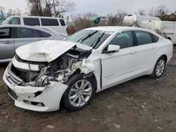 Chevrolet Impala lt Vehiculos salvage en venta: 2019 Chevrolet Impala LT