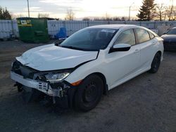 Salvage cars for sale from Copart Ontario Auction, ON: 2017 Honda Civic LX