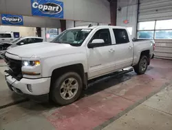 Salvage cars for sale at Angola, NY auction: 2017 Chevrolet Silverado K1500 LT