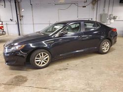 Salvage cars for sale at Wheeling, IL auction: 2011 KIA Optima LX