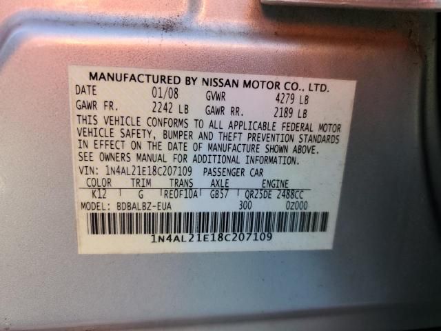 2008 Nissan Altima 2.5