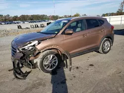 Salvage cars for sale at Dunn, NC auction: 2016 Hyundai Tucson Limited