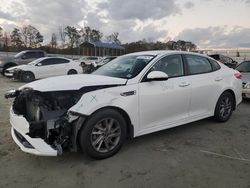 Salvage cars for sale at Spartanburg, SC auction: 2019 KIA Optima LX