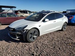 Tesla salvage cars for sale: 2021 Tesla Model 3