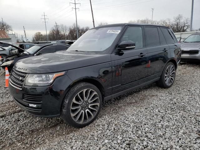 2016 Land Rover Range Rover Supercharged