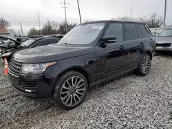 2016 Land Rover Range Rover Supercharged en venta en Columbus, OH