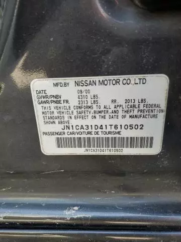 2001 Nissan Maxima GXE