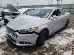 Salvage cars for sale at Elgin, IL auction: 2013 Ford Fusion SE