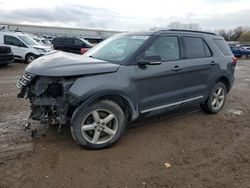 Salvage cars for sale at Davison, MI auction: 2016 Ford Explorer XLT