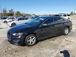 Chevrolet salvage cars for sale: 2017 Chevrolet Malibu LS