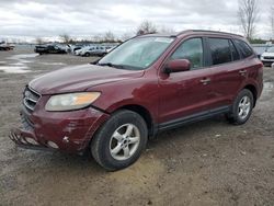 Hyundai Santa fe salvage cars for sale: 2007 Hyundai Santa FE SE