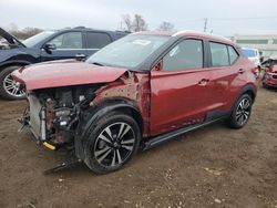 Salvage cars for sale at Chicago Heights, IL auction: 2019 Nissan Kicks S