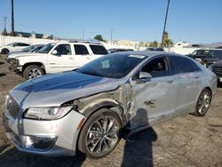 Salvage cars for sale from Copart Van Nuys, CA: 2019 Lincoln MKZ Reserve I