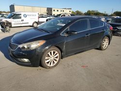 KIA salvage cars for sale: 2014 KIA Forte EX