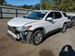 Salvage cars for sale from Copart Shreveport, LA: 2021 Chevrolet Traverse LT