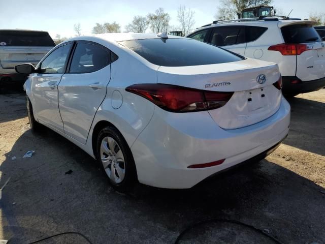 2016 Hyundai Elantra SE