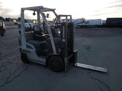 Salvage trucks for sale at Martinez, CA auction: 2016 Nissan Forklift