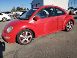 Salvage cars for sale at Nampa, ID auction: 2002 Volkswagen New Beetle GLS Sport