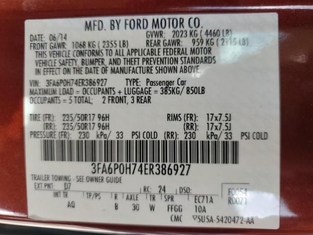 2014 Ford Fusion SE