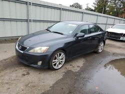 Salvage cars for sale at Shreveport, LA auction: 2007 Lexus IS 250