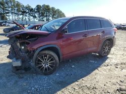 Salvage cars for sale at auction: 2018 Toyota Highlander SE