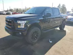 Ford salvage cars for sale: 2015 Ford F150 Supercrew