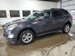 Chevrolet salvage cars for sale: 2016 Chevrolet Equinox LT