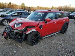 Salvage cars for sale at Candia, NH auction: 2022 Mini Cooper Countryman ALL4