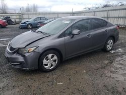 Salvage Cars with No Bids Yet For Sale at auction: 2013 Honda Civic LX