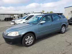 Salvage cars for sale at Fresno, CA auction: 2000 Honda Civic EX