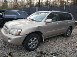 Carros salvage sin ofertas aún a la venta en subasta: 2004 Toyota Highlander Base