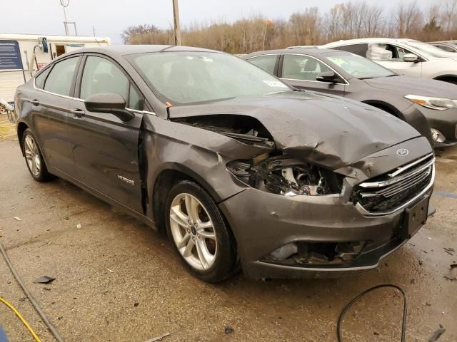 2018 Ford Fusion SE Hybrid