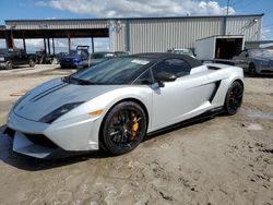 Flood-damaged cars for sale at auction: 2013 Lamborghini Gallardo Spyder