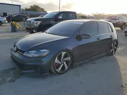 Salvage cars for sale at Orlando, FL auction: 2018 Volkswagen GTI S