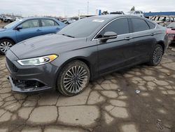 Ford salvage cars for sale: 2018 Ford Fusion SE