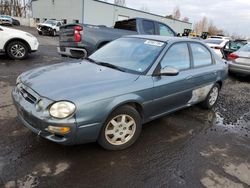 Salvage cars for sale at Portland, OR auction: 2001 KIA Spectra GS