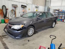 Salvage cars for sale at Mcfarland, WI auction: 2012 Toyota Camry Base